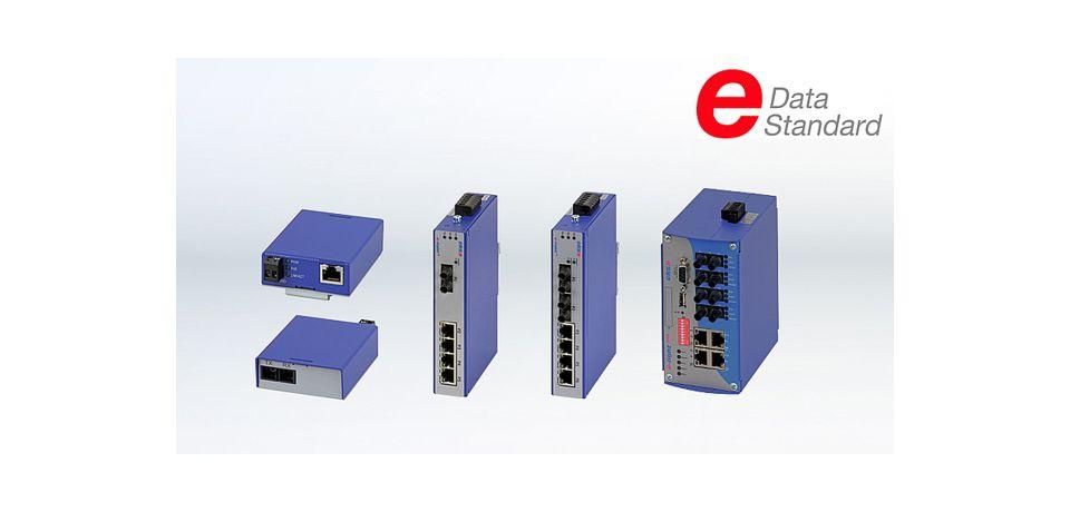 Ethernet switches and Media converters can be integrated into EPLAN projects