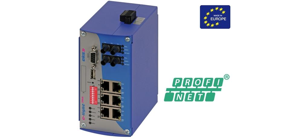 PROFINET managed switch EL100-2MA