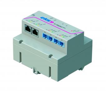 5 port unmanaged Ethernet switch with multimode fiber optic, EL100-REG