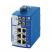 6TX-2FX BIDI poort unmanaged Ethernet switch met singlemode glasvezel, EL100-2U